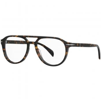 David Beckham DB 7087 Pilot‑Style Acetate Sunglasses – Dark Havana