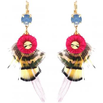 Golden Acapulco Lily Earrings