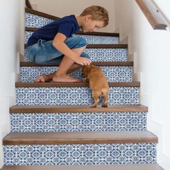 Escalier 3D mural – Impression décorative étanche