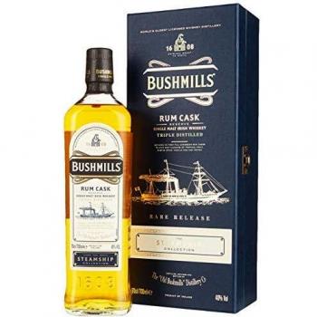 Bushmills Steamship Collection Rum Cask Reserve Triple Distilled Rare Release -GB