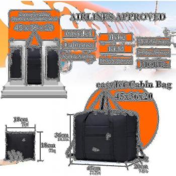 Set de 2 Bolsas de Viaje Plegables