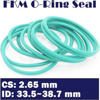 Fluor O-Ring 2,65mm ID 33,5/34,5/35,5/36,5/37,5/38,5/38,7mm