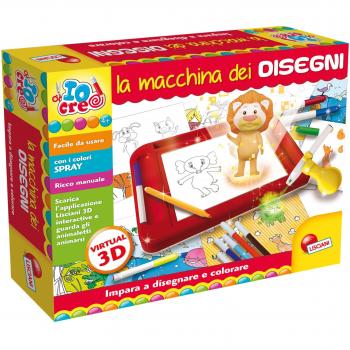 Lisciani Giochi 63758-Io Creo la Macchina dei Disegni, Unica unità