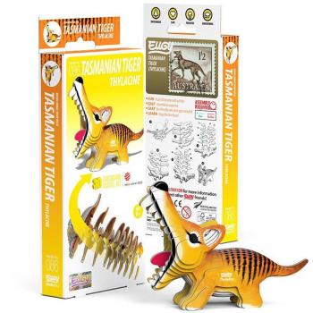 Maqueta 3D Tigre de Tasmania