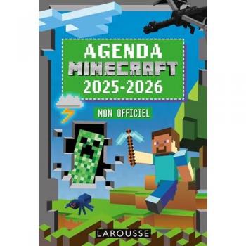 Agenda scolaire MINECRAFT 2025-2026 (Broché)