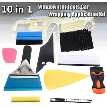 Set de Espátulas para Películas de Carro 10 Unidades