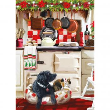 Puzzle de Noël Cuisine Otter House 1000 pièces