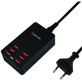 USB Tischladeadapter, 6x USB-Port, 32W