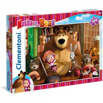 Puzzle Masha e Orso 104 Pezzi