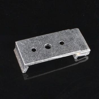 Fixation de panneau en métal, rail DIN 20 mm