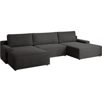 XXL Challenge Schlafsofa U‑Shape 333 cm – Bettkasten + Schlaffunktion
