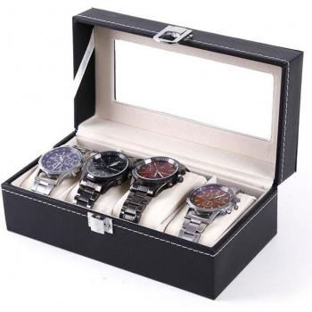 Protector de Reloj Cuero con Estuche