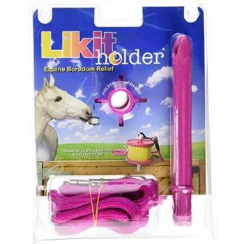 Unisex Glitter Pink Likit Holder