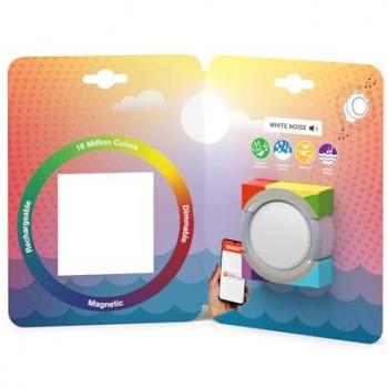 OSRAM 4058075849280 – Dot‑It Twist Mobile Kleinleuchte, energieeffizienter LED-Streifen, grau