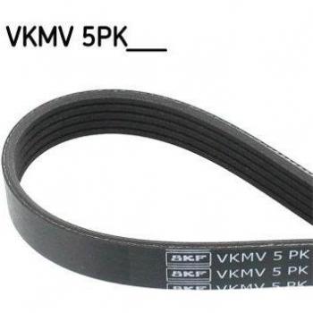 Correa V-ribbed SKF VKMV 5PK1255