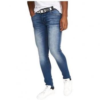 Barbeck Slim Fit Tinted Blue Denim W38 L30