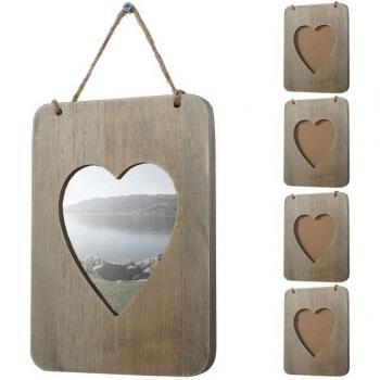 Shabby-Chic Bilderrahmen Set Kranj, 5er Wandrahmen