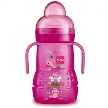 MAM Trainer+ (220 ml) mit Trinkschnabel und Haltegriff