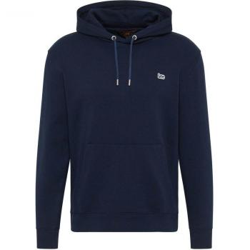 Felpa Con Cappuccio XL Lee Blu Marino Logo