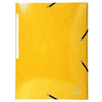 Exacompta Iderama 3 Flap Folder, Maxi Capacity, Yellow