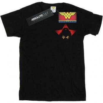 Maglietta Wonder Woman Uomo con Stemma a Stelle