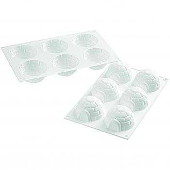 Silikonform N.6 „Iglu“ – Silikomart, Ø 38 mm, 42 mm