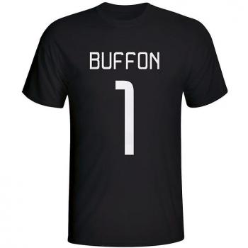 T-shirt Gigi Buffon Héros Juventus Noir