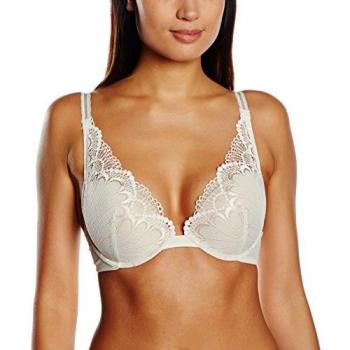 Wonderbra Beige gepolsterter Triangel-BH