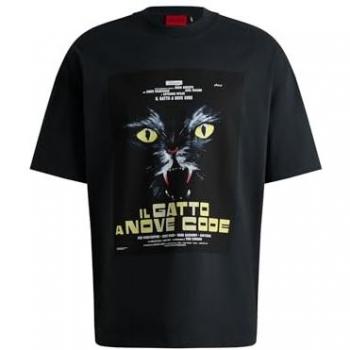 HUGO T-Shirt 'Dargex' in Schwarz