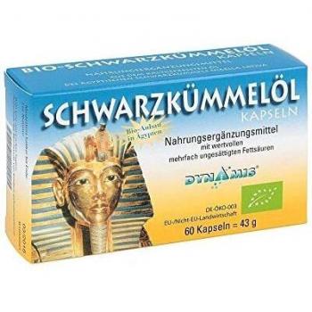 DYNAMIS Schwarzkümmel BIO ägypt.Kapseln 60 St Kapseln