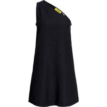 JJXX Annika Minikleid – Gerader Schnitt, Schwarzer Leinenmix (36)