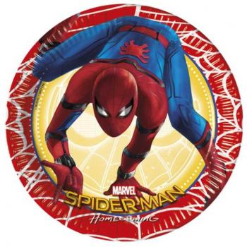 Piatti di Carta Spiderman 20cm