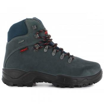 Chiruca Xacobeo 05 Botín Hombre Gris Gore-Tex Montaña Piel Serraje