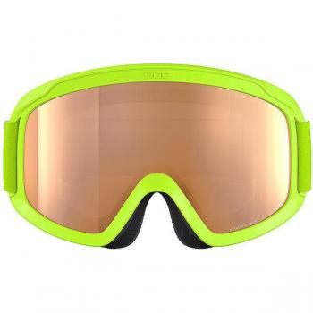 Pocito Opsin 40068 per Bambino – Maschera da Sci Verde con Lente Orange