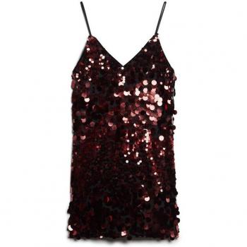 Short‑Dress mit Pailletten „Superdry Star‑Night“