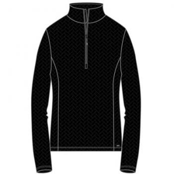 CMP T-shirt zippé noir femme 44