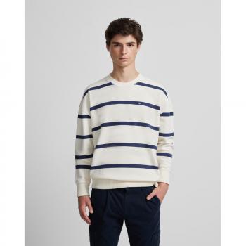 Sudadera Azul con Rayas Náuticas – Silbon