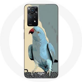 Fodera per Redmi Note 11 Pro 5G Pappagallo collare blu