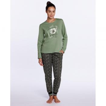 Pijama de Felpa para Mujer con Estampado Animal
