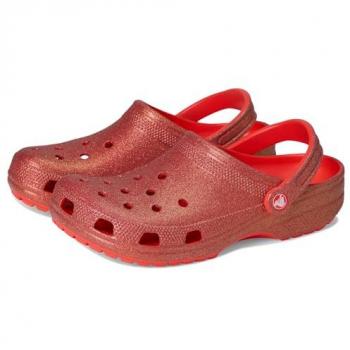 Classic Shimmer Clog – White 7 / Men's 5