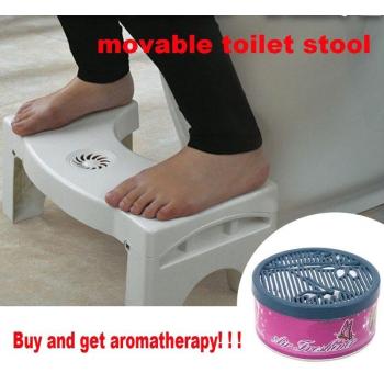 Squatty Toilet Stool with Non-Slip Design and Fragrance for Potty Use