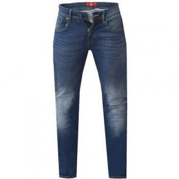 D555 Herren Ambrose Stretch Tapered Jeans 44XL – Flexibler Hosenabschluss Jeans