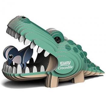 Rompecabezas de Papel 3D Cocodrilo