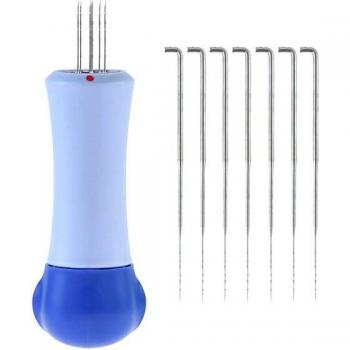 Clover Handle Felting Needle with 7 Needles for Crafts