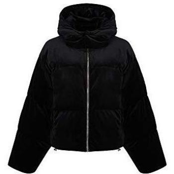Juicy Couture Velluto Nero (Bomber) con Cappuccio – Mediano