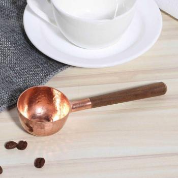 Wood Handle Coffee Scoop