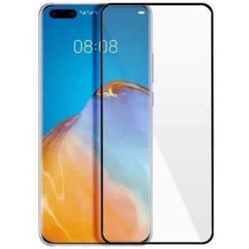 Avizarte Vetro Temperato smussato e trasparente per Huawei P40, bordo nera