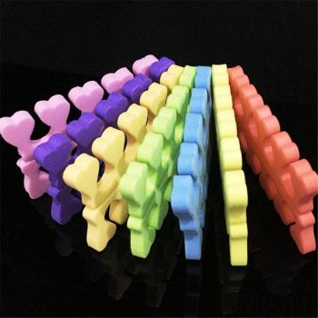 Separadores de Dedos Color Aleatorio 10 Unidades