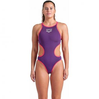 Arena Costume Completo da Nuoto Viola Corallo Donna 44 – One Big Logo