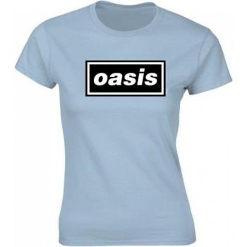T-shirt con logo Oasis Decca donna